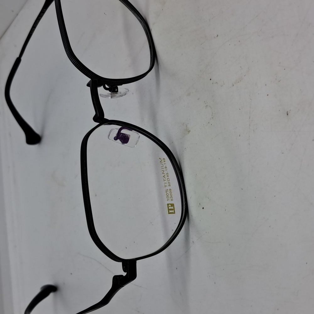 Rxable Black Titanium Eyeglass Frames 53009 - image 2